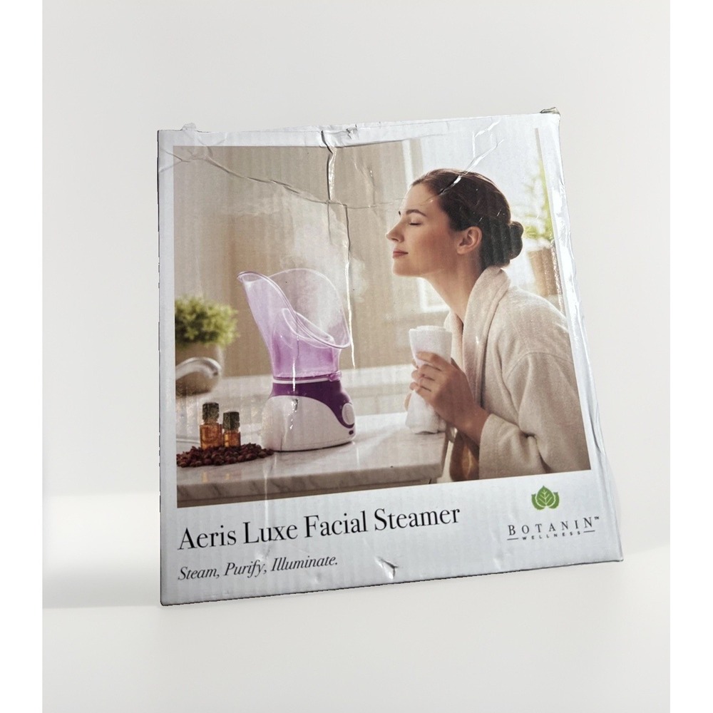 Botanin Arris Luxe Facial Steamer New DMG‎ Box